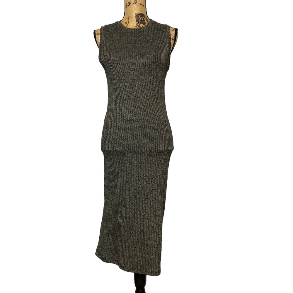 NWT Forever 21 Black Knit Sleeveless Dress M